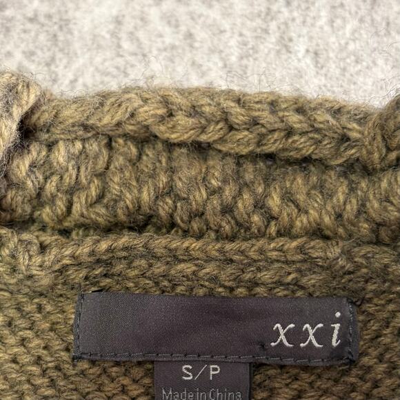 Vintage Crochet Knit Forever 21 Sleeveless Cardigan - Picture 3 of 6